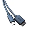 Kabel Przewód USB 3.0 Micro B na USB-C 3.2 10Gbps do dysku HDD SSD Kabel Przewód USB 3.0 Micro B na USB-C 3.2 10Gbps do dysku HDD SSD