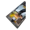 ORYGINALNY EKRAN WYŚWIETLACZ LCD DOTYK RAMKA SAMSUNG NOTE 10 SREBRNY