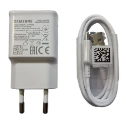 ŁADOWARKA KOSTKA SAMSUNG TA200 15W + PRZEWÓD Kabel USB A USB C DO SAMSUNG BIAŁY EP-DN930CWE