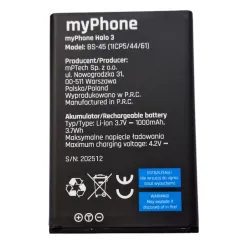 Oryginalna Bateria BS-45 MYPHONE HALO 3