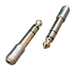 WTYCZKA ADAPTER AUDIO JACK 3.5MM DO 6,35MM HF SŁUCHAWKI