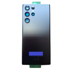 Klapka Obudowa Plecki SAMSUNG S22 ULTRA CZARNY JAKOŚĆ PREMIUM