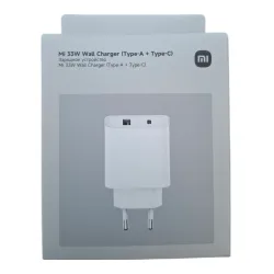 ŁADOWARKA KOSTKA XIAOMI MI 33W WALL CHARGER USB A / USB C XIAOMI AD332EU