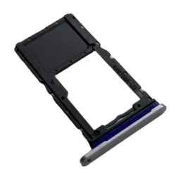 SZUFLADKA TACKA KARTY SD SAMSUNG TAB A11 X130 / X133 SREBRNY WERSJA WIFI