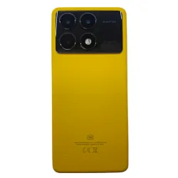 Klapka Obudowa Plecki POCO X6 PRO ŻÓŁTY JAKOŚĆ PREMIUM Klapka Obudowa Plecki POCO X6 PRO ŻÓŁTY JAKOŚĆ PREMIUM