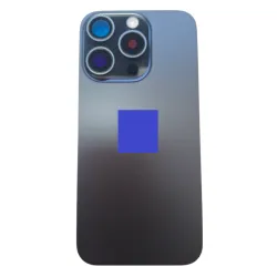 Klapka Obudowa Plecki LED INDUKCJA IPHONE 15 PRO BLUE JAKOŚĆ PREMIUM