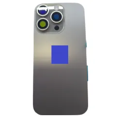 Klapka Obudowa Plecki LED INDUKCJA IPHONE 16 PRO NATURAL TITANIUM PREMIUM