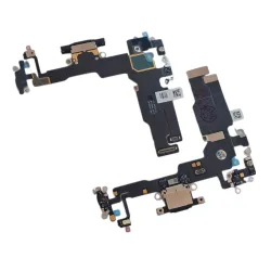 TAŚMA ZŁĄCZE PORT USB C Taśma Mikrofon IPHONE 15 CZARNY JAKOŚĆ PREMIUM