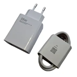 ŁADOWARKA KOSTKA KABEL XIAOMI 33W 1M ŁADOWARKA Z KABLEM