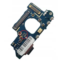 Oryginalna Płytka Złącze Gniazdo USB Mikrofon Samsung S20 FE 5G G781 ver03A