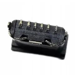 ZŁĄCZE GNIAZDO ŁADOWANIA PORT USB TYP C 6 PIN PIONOWE NR 4 / długość 6,8 mm