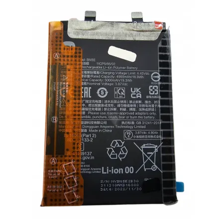 NOWA Oryginalna Bateria Xiaomi BN5E XIAOMI POCO X4 PRO 5G 2201116PG