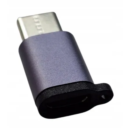 ADAPTER PRZEJŚCIÓWKA MICRO USB DO USB C ZŁĄCZE USB C UNIWERSALNA