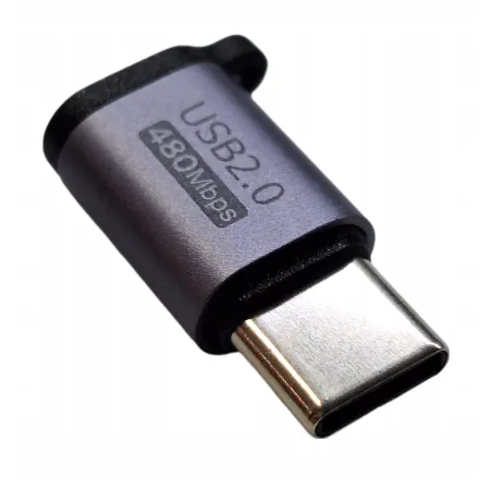 ADAPTER PRZEJŚCIÓWKA MICRO USB DO USB C ZŁĄCZE USB C UNIWERSALNA