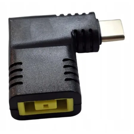 ADAPTER PRZEJŚCIÓWKA ZASILACZ LAPTOP LENOVO PROSTOKĄTNE DO USB C 65W