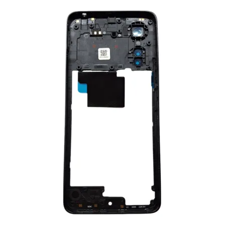 SZYBKA KAMERY RAMKA KORPUS ŚRODKOWY POCO C65 CZARNA