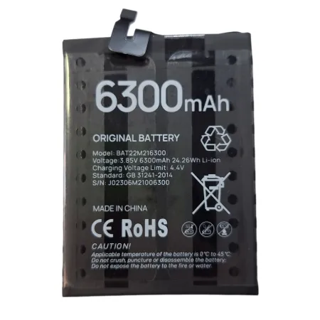ORYGINALNA Bateria DOOGEE S41 / S41 Pro / S41T / S41 plus / S41 max BAT22M216300