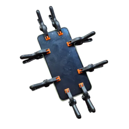 ŚCISK KLIPS ZACISK DO EKRANÓW OBUDÓW TELEFONÓW / TABLETÓW ZESTAW 8 SZT