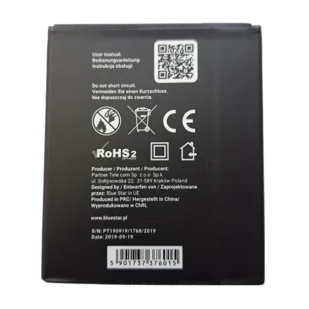 BlueStar Bateria LENOVO A536 2000mAh