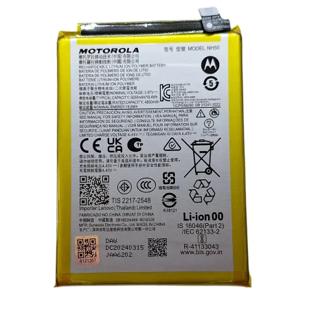 Oryginalna Bateria NH50 MOTOROLA MOTO G13 / G22 / G53 5G Oryginalna Bateria NH50 MOTOROLA MOTO G13 / G22 / G53 5G