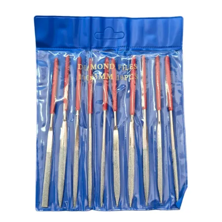 PILNIKI Zestaw diamentowych pilników igłowych 10 SZT