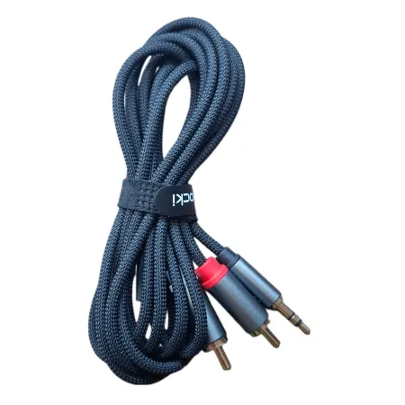 KABEL WTYCZKA AUDIO ADAPTER CINCH DO JACK 3,5MM 2 KANAŁY