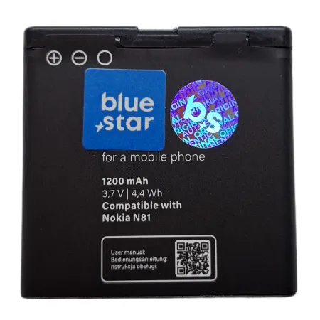 Bateria NOKIA BP-6MT E51 / N81 / N82 / N86 1200 mAh Bateria NOKIA BP-6MT E51 / N81 / N82 / N86 1200 mAh