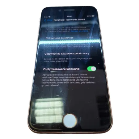 Smartfon Telefon Mobilny APPLE IPHONE 8 2/64 IOS 16.7.16 ZŁOTY BATERIA 100% Smartfon Telefon Mobilny APPLE IPHONE 8 2/64 IOS 16.7.16 ZŁOTY BATERIA 100%