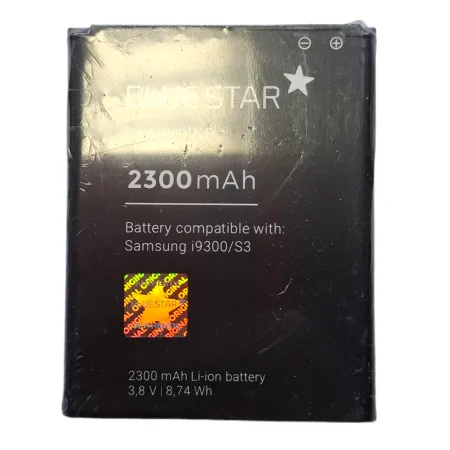BlueStar Bateria SAMSUNG S3 I9300 2300mAh BlueStar Bateria SAMSUNG S3 I9300 2300mAh