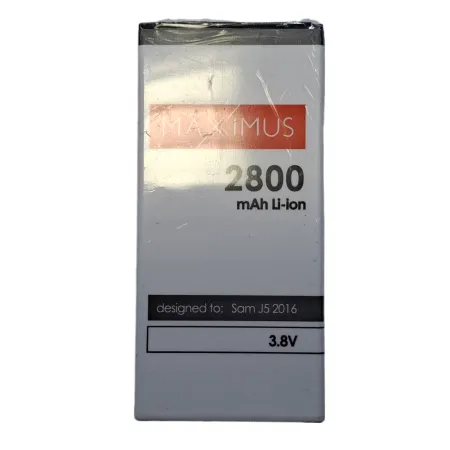 MAXIMUS Bateria SAMSUNG J5 2016 J510 2800mAh MAXIMUS Bateria SAMSUNG J5 2016 J510 2800mAh