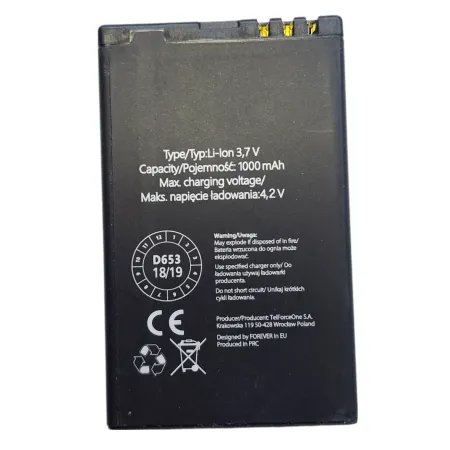 FOREVER Bateria NOKIA E75 1100mAh FOREVER Bateria NOKIA E75 1100mAh