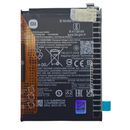 ORYGINALNA Bateria BN5M Xiaomi REDMI NOTE 12 4G
