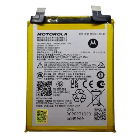 Oryginalna Bateria NP40 MOTOROLA EDGE 30 NEO Oryginalna Bateria NP40 MOTOROLA EDGE 30 NEO
