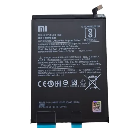ORYGINALNA Bateria BM51 Xiaomi MI MAX 3