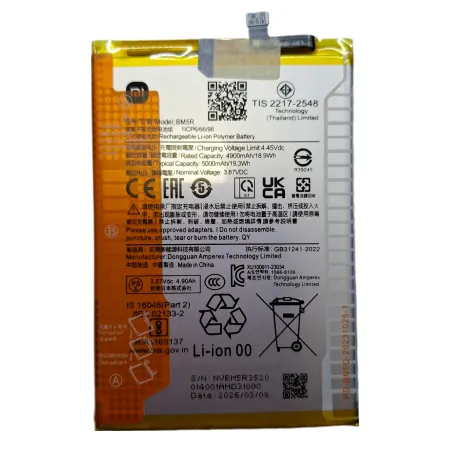 ORYGINALNA Bateria BM5R Xiaomi REDMI 12 4G / 5G ORYGINALNA Bateria BM5R Xiaomi REDMI 12 4G / 5G
