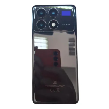 Klapka Obudowa Plecki POCO X6 PRO CZARNY JAKOŚĆ PREMIUM Klapka Obudowa Plecki POCO X6 PRO CZARNY JAKOŚĆ PREMIUM