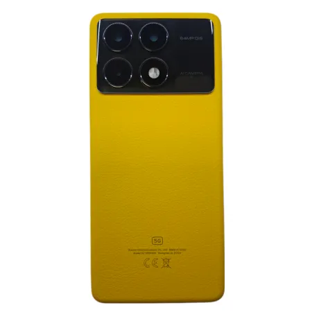 Klapka Obudowa Plecki POCO X6 PRO ŻÓŁTY JAKOŚĆ PREMIUM Klapka Obudowa Plecki POCO X6 PRO ŻÓŁTY JAKOŚĆ PREMIUM