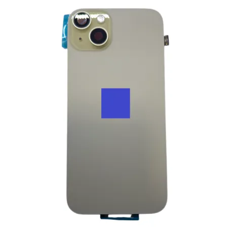 Klapka Obudowa Plecki LED INDUKCJA IPHONE 15 PLUS YELLOW JAKOŚĆ PREMIUM