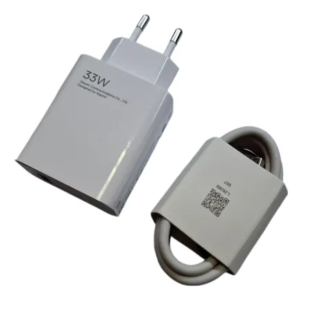 ŁADOWARKA KOSTKA KABEL XIAOMI 33W 1M ŁADOWARKA Z KABLEM