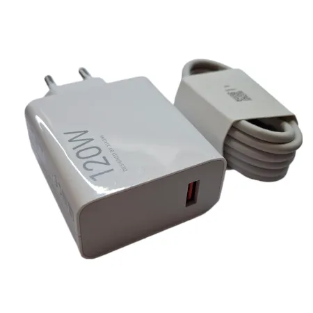 ŁADOWARKA KOSTKA KABEL XIAOMI 120W 1M ŁADOWARKA Z KABLEM