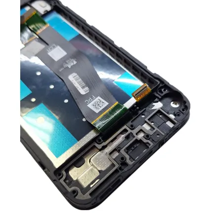 EKRAN WYŚWIETLACZ LCD DOTYK RAMKA TAŚMA PRZYCISKÓW SAMSUNG A14 A145R Oryginalny