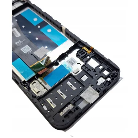EKRAN WYŚWIETLACZ LCD DOTYK RAMKA TAŚMA PRZYCISKÓW SAMSUNG A14 A145R Oryginalny
