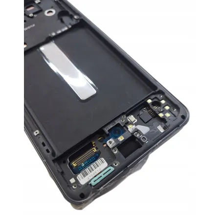 EKRAN WYŚWIETLACZ LCD DOTYK RAMKA TAŚMA PRZYCISKÓW SAMSUNG S21 FE G990 ORYGINALNY