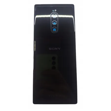 Klapka Obudowa Plecki SONY XPERIA 1 / XZ4 CZARNY JAKOŚĆ ORYGINAŁU OEM