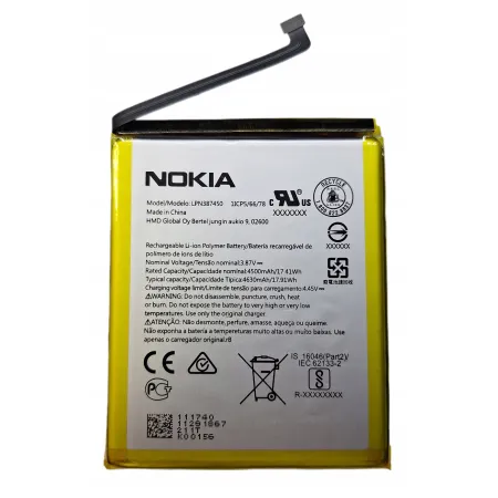NOWA Bateria NOKIA XR20 LPN387450 JAKOŚĆ ORYGINAŁU OEM