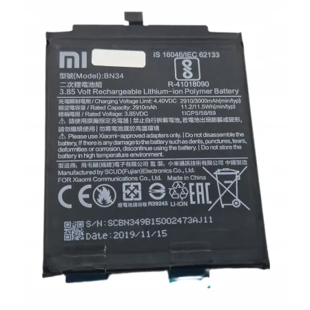 NOWA Oryginalna Bateria XIAOMI BN34 XIAOMI REDMI 5A