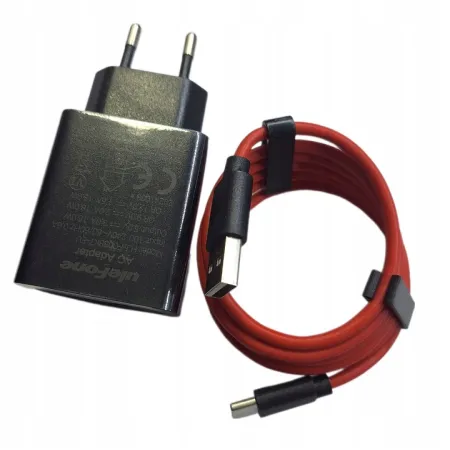 ORYGINALNA ŁADOWARKA KOSTKA KABEL USB C ULEFONE ARMOR 10 / 11 / 11T / 12 / 14 / 16Pro 18W