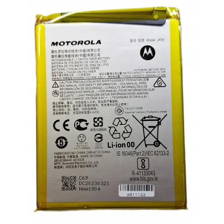 Oryginalna Nowa Bateria JK50 Motorola One Power G Play 2023 G Power 2022 E20 E30 E40 G20 G30 G51 G50 E7