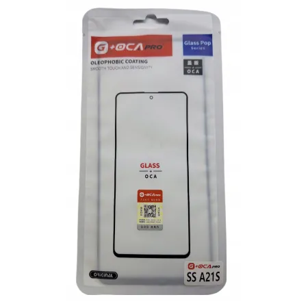 Szybka Ekranu Szkło Szkiełko LCD KLEJ OCA SAMSUNG A21S G + OCA PRO