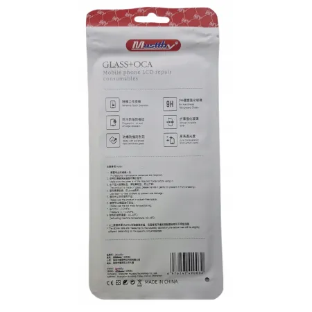 Szybka Ekranu Szkło Szkiełko LCD KLEJ OCA SAMSUNG A50 MUSTTBY